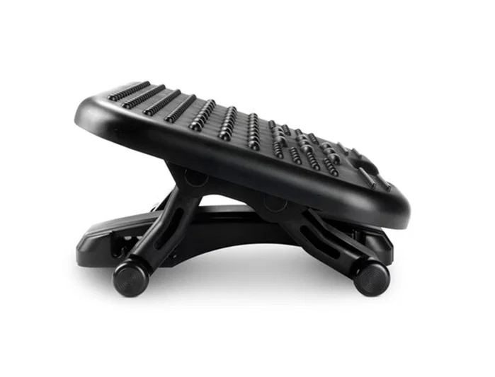 Kensington Reposapiés SoleMassage Negro con 5 Alturas Ajustables Kensington Reposapiés SoleMassage Negro con 5 Alturas Ajustables