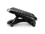 Kensington Reposapiés SoleMassage Negro con 5 Alturas Ajustables