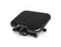 Kensington Reposapiés SoleMassage Negro con 5 Alturas Ajustables