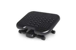 Kensington Reposapiés Solemassage para Ejercicio Ajustable 5 Alturas Negro