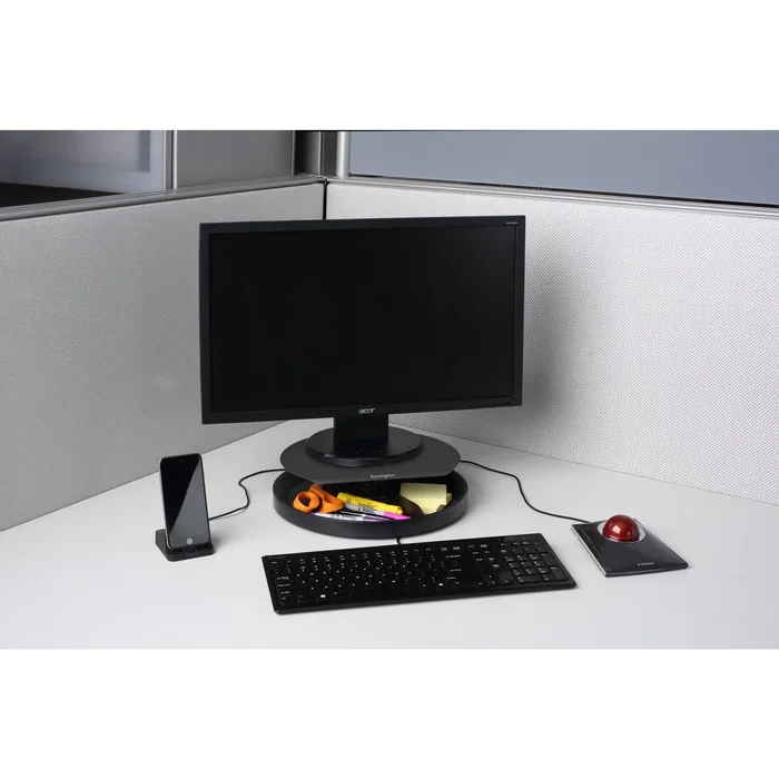 Kensington Soporte de Monitor Spin2 Negro Kensington Soporte de Monitor Spin2 Negro