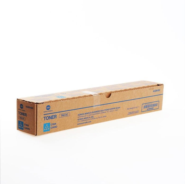 Konica-Minolta Toner Cian TN512C Bizhub C454 C554 Konica-Minolta Toner Cian TN512C Bizhub C454 C554