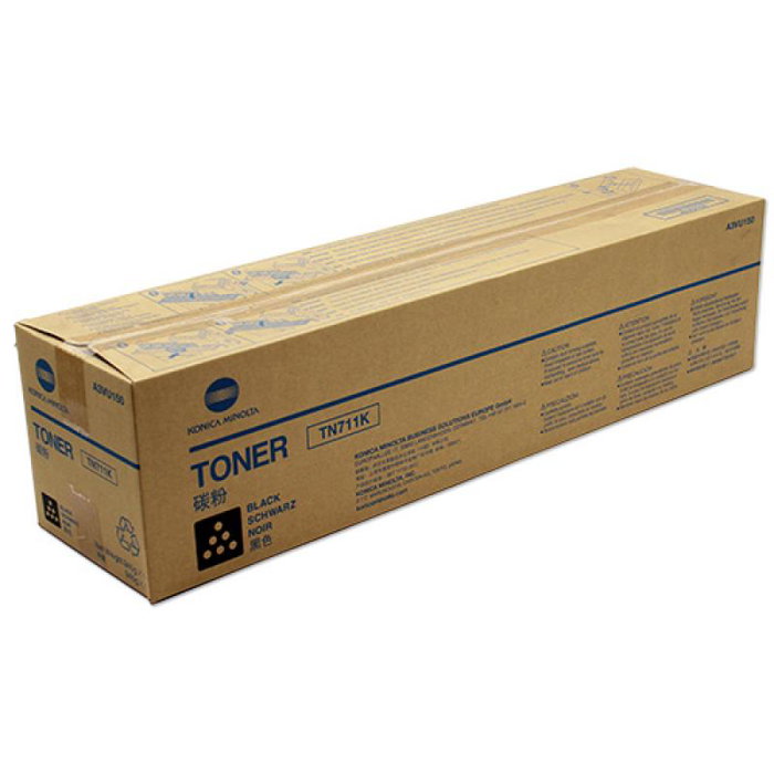 Konica Minolta Toner TN-711 Negro Original para bizhub C654 / C754 Konica Minolta Toner TN-711 Negro Original para bizhub C654 / C754