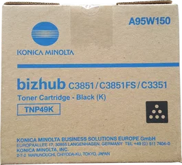 Konica Minolta TNP49K Tóner Negro A95W150 - 13.000 Páginas