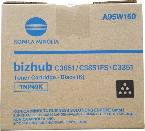 Konica Minolta TNP49K Tóner Negro