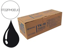 Kyocera tk18 Toner Original para Impresora FS-1118MFP / 1020D