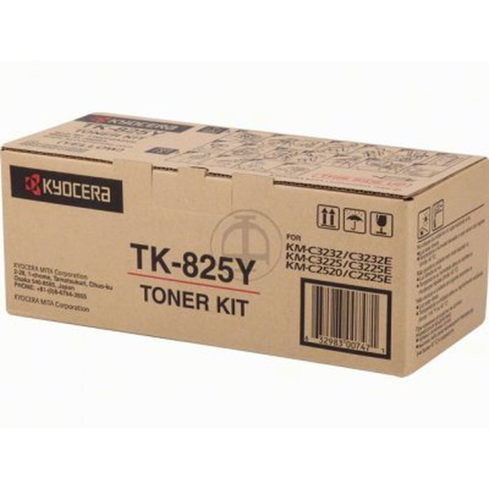 Kyocera Tóner Amarillo TK825Y para KM-C2520/3225/3232