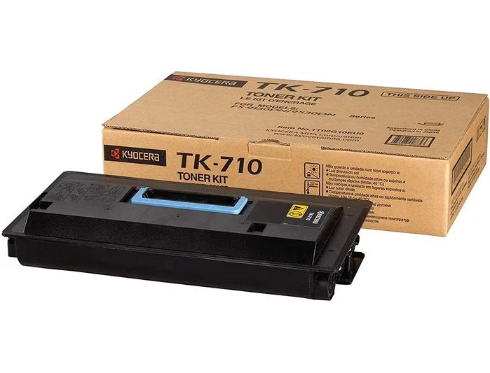 Kyocera TK-710 Tóner Negro Original para FS-9130DN/9530DN