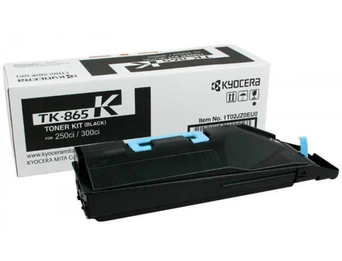 Kyocera TK865K Tóner Negro para TASKalfa 250ci/300ci