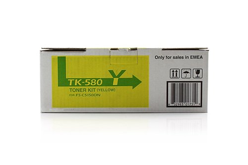 Kyocera TK-580Y Tóner Amarillo Original