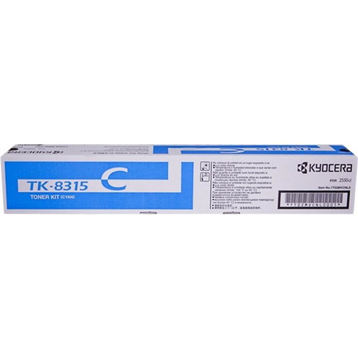 Kyocera TK8315C Cian para TASKalfa 2550ci Kyocera TK8315C Cian para TASKalfa 2550ci