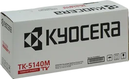 Kyocera TK-5140M magenta Tóner Magenta Original Tóner Magenta 1T02NRBNL0 para Impresoras Kyocera - 5.000 Páginas