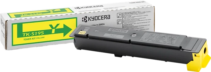 Kyocera TK-5195Y Tóner Amarillo Original 1T02R4ANL0 para 7000 Páginas Kyocera TK-5195Y Tóner Amarillo Original 1T02R4ANL0 para 7000 Páginas