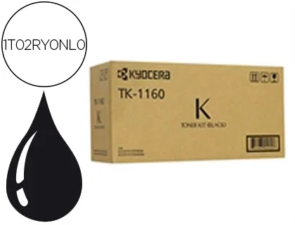 Kyocera TK-1160 Tóner Negro Kyocera TK-1160 Tóner Negro
