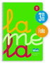 Lamela Set de 5 Cuadernos de Espiral Folio 80H 90gr Cuadrovía 3mm Verde Fluorescente