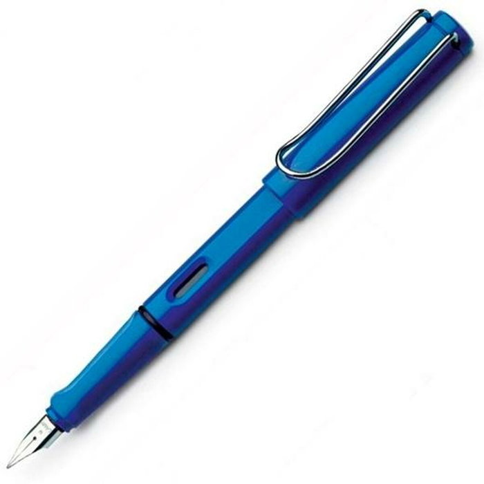 LAMY Safari 014 Pluma Estilográfica Punta M con Tinta Azul LAMY Safari 014 Pluma Estilográfica Punta M con Tinta Azul