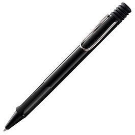 Lamy 219 Safari Black Bolígrafo Recargable Punta Media Tinta Azul Color Negro en Estuche