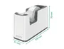 LEITZ WOW DUAL Portarrollos de sobremesa Turquesa/blanco