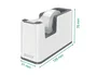 LEITZ WOW Dispensador de cinta dual C/Cinta Verde y Blanco