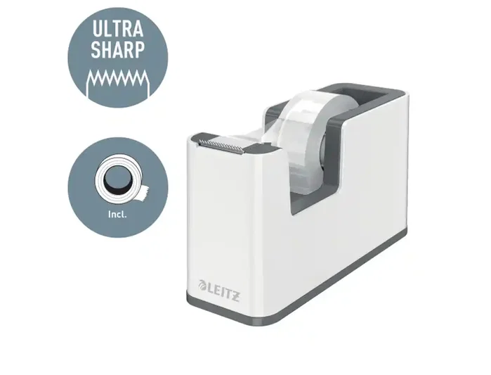 LEITZ Wow Dispensador de Cinta Dual C/Cinta Violeta y Blanco LEITZ Wow Dispensador de Cinta Dual C/Cinta Violeta y Blanco
