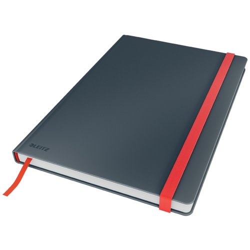 Leitz Cuaderno Cosy Soft Touch B5 Gris con 80 Hojas Cuadriculadas Leitz Cuaderno Cosy Soft Touch B5 Gris con 80 Hojas Cuadriculadas