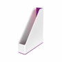 LEITZ WOW DUAL Revistero Plástico Violeta/Blanco