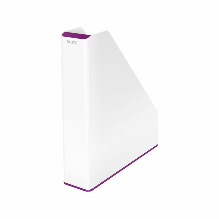 LEITZ WOW DUAL Revistero Plástico Violeta/Blanco