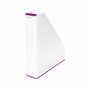 LEITZ WOW DUAL Revistero Plástico Violeta/Blanco