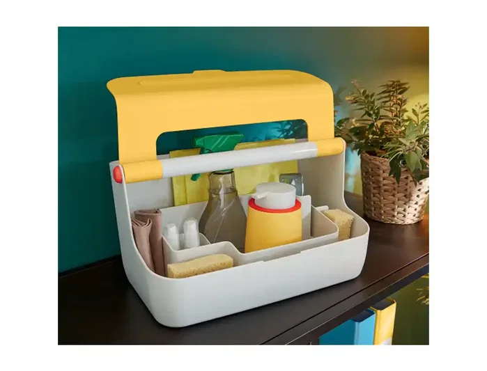 LEITZ Caja de almacenamiento Cosy Carry Box Amarillo