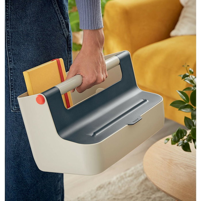 Leitz Caja de Almacenamiento Portátil Cosy Gris