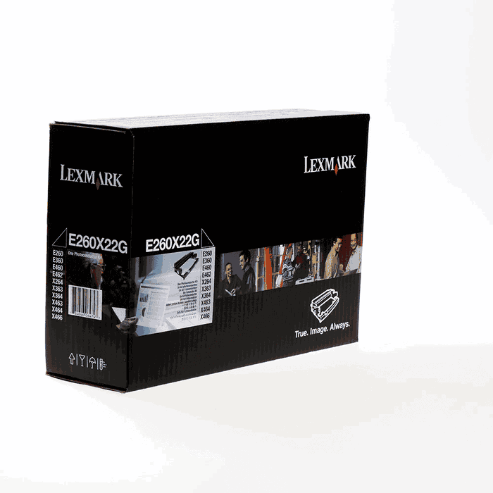 Lexmark E260X22G Unidad de tambor negro Lexmark E260X22G Unidad de tambor negro
