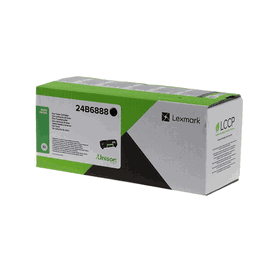 Lexmark Toner Negro 24B6888 para Impresoras Lexmark - Cartucho de Tóner Original