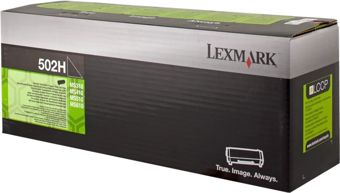 Lexmark 502H Cartucho de Tóner Negro de Alto Rendimiento