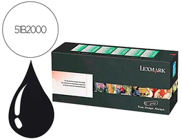 Lexmark 51B2000 Cartucho de Tóner Negro