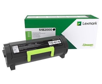 Lexmark 51B2000 Cartucho de Tóner Negro
