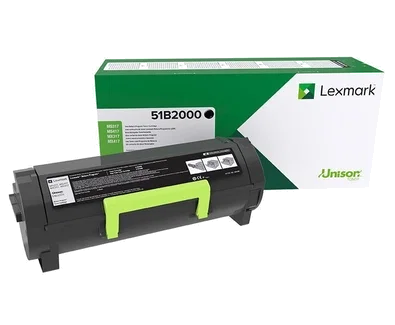 Lexmark 51B2000 Cartucho de Tóner Negro