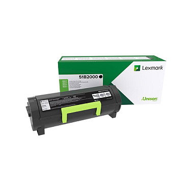 Lexmark 51B2000 Cartucho de Tóner Negro