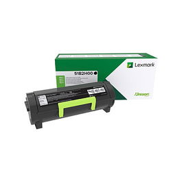 Lexmark 51B2H00 Toner Negro Rck para MS/MX 417/517/617 Negro, Rendimiento 8.500 páginas