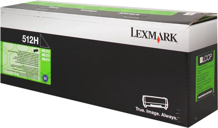 Lexmark 512H Negro Cartucho de Tóner Alto Rendimiento Lexmark 512H Negro Cartucho de Tóner Alto Rendimiento
