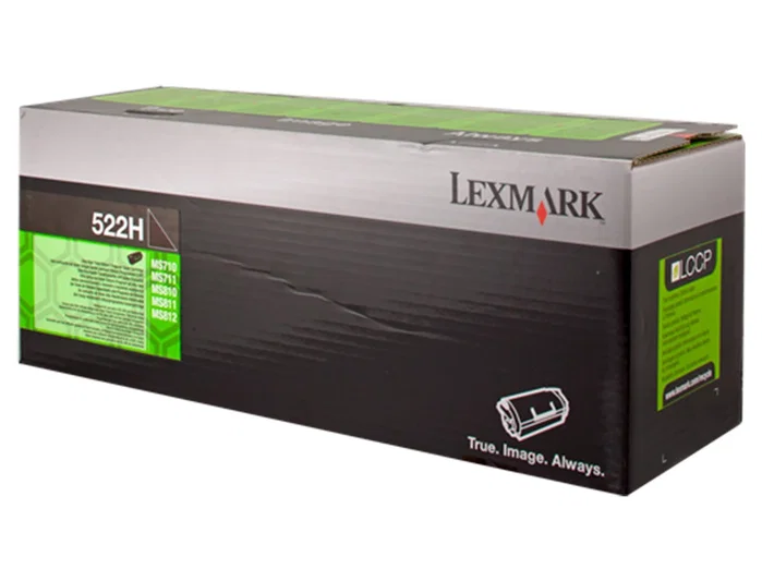 Lexmark Cartucho de Tóner 522H Negro Lexmark Cartucho de Tóner 522H Negro