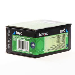 Lexmark Toner 702C / 70C20C0 Cyan - Cartucho de Tóner Compatible