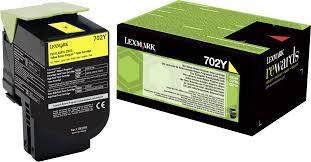 Lexmark 702Y 70C20Y0 Cartucho de Tóner Amarillo