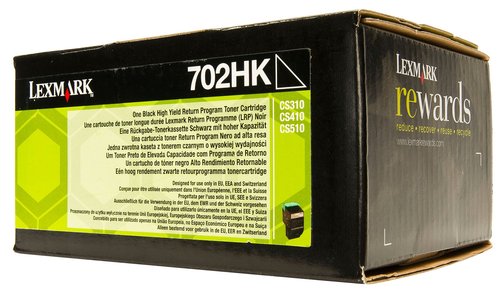 Lexmark 70C2HK0 Cartucho de Tóner Negro XL Rck para CS310/410/510 Lexmark 70C2HK0 Cartucho de Tóner Negro XL Rck para CS310/410/510