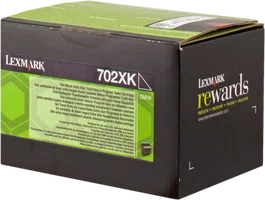 Lexmark 702XK Negro Tóner 70C2XK0 8.000 Páginas Cartucho de Impresión Retornable