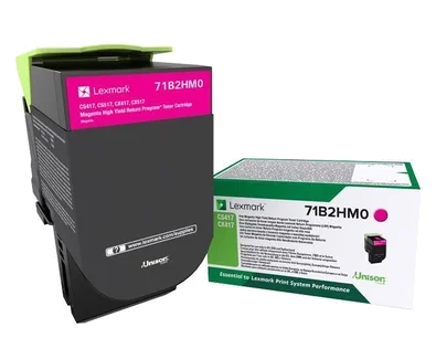 Lexmark 71B2HM0 Tóner Magenta