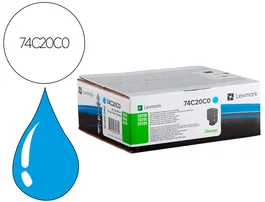 Lexmark Toner Cian Cs720, Cs725, Cx725 Retornable