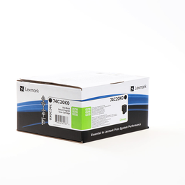 Lexmark 74C20K0 Toner Negro para Impresoras Lexmark