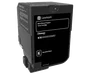 Lexmark 74C20K0 Cartucho de Tóner Negro
