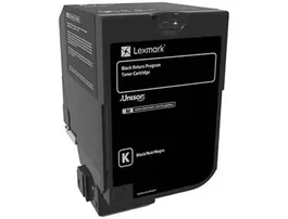 Lexmark 74C20K0 Toner Negro para Impresoras Lexmark
