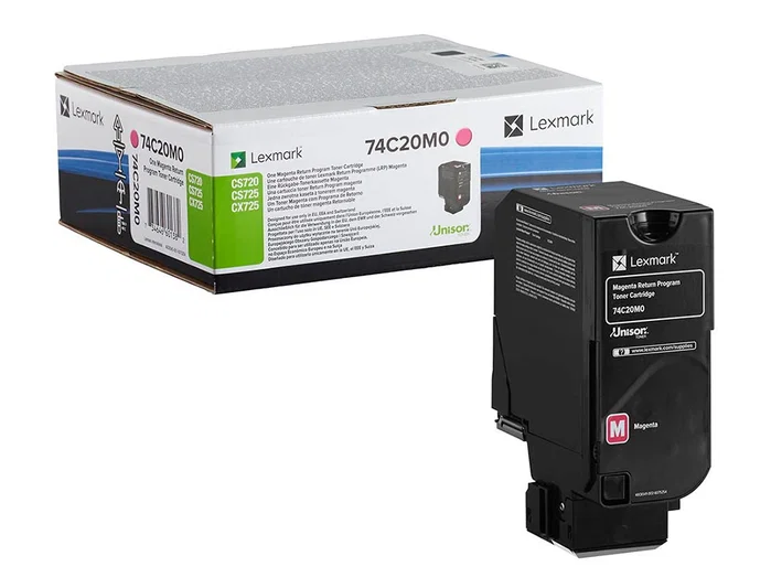 Lexmark 74C20M0 Cartucho de Tóner Magenta Standard